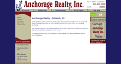 Desktop Screenshot of anchoragerealtyonline.com